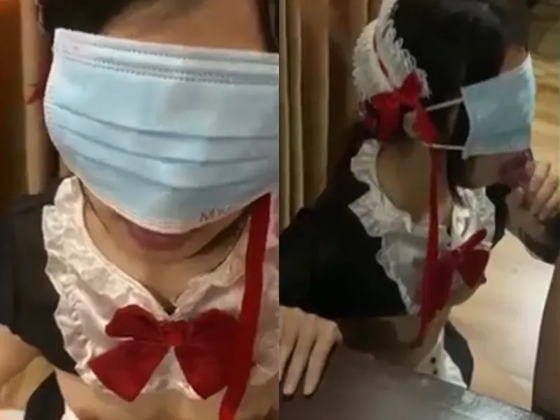 Ghệ việt dâm cosplay nô lệ tình dục liếm mút con buồi điêu luyện